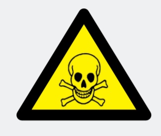 Toxic hazard sign