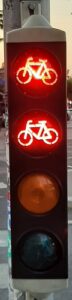 1001 Traffic Light x4 Bicycle Red