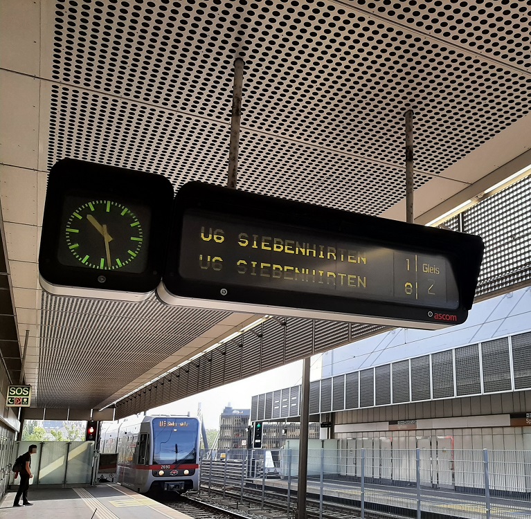 1010 Train information board