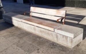 1031 Street Bench