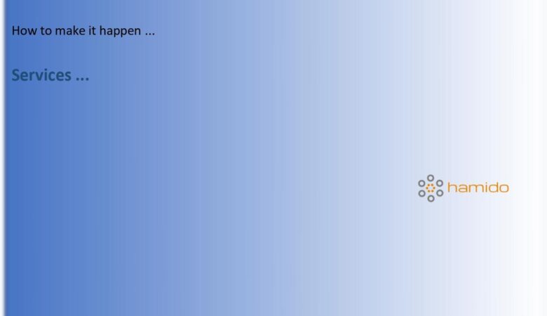 How to make it - Slider - Services - Hamido
